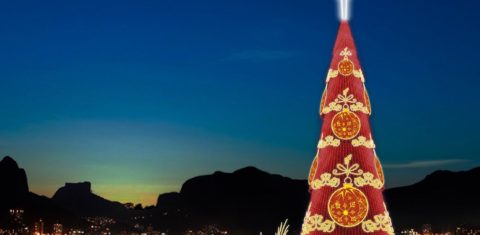Só em 2015, antes do acidente que destruiu parte da estrutura, a árvore teria 2,5 milhões de microlâmpadas, 105 km de mangueiras luminosas e 53 metros de altura. O equivalente a 17 andares