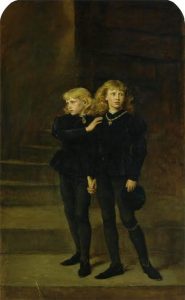 Os príncipes na Torre: Eduardo V e o duque de York - domínio público (Royal Holloway Collection)