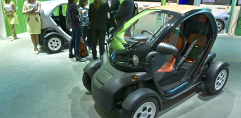 Carro eletrico. Foto de Nelson Almeida/ AFP