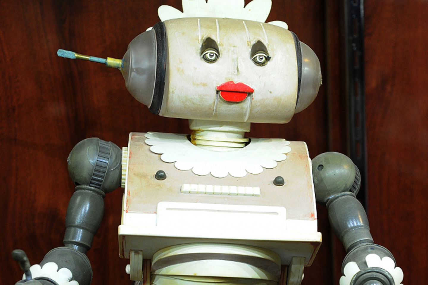 Rosie, a robô faxineira dos Jetsons, serviu de inspiração para o projeto Serenata de Amor. Foto de Mark Ralston