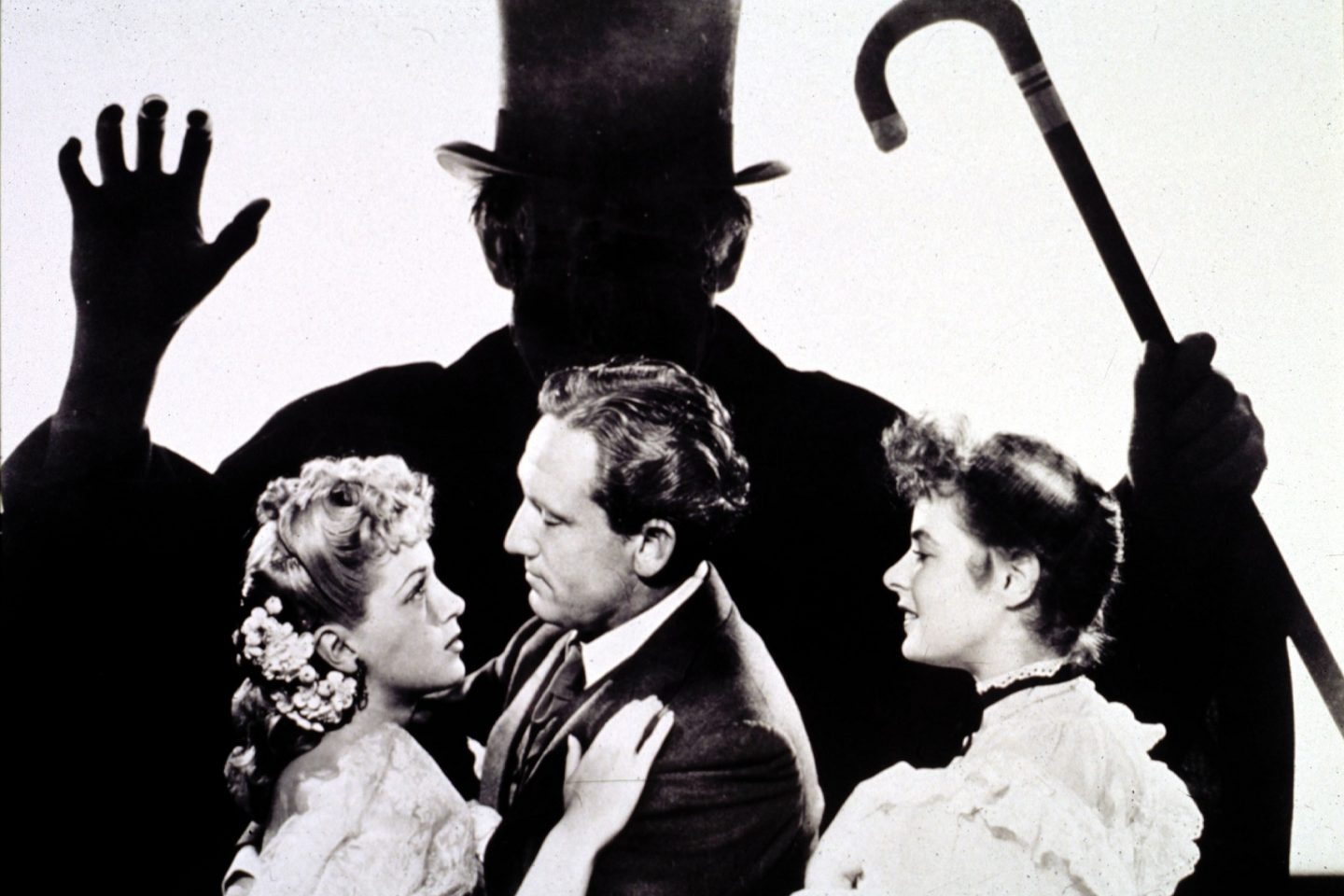 Dr Jekyll and Mr Hyde, 1941, dirigido por Victor Fleming. Com Spencer Tracy, Ingrid Bergman e Lana Turner. Foto de Divulgação