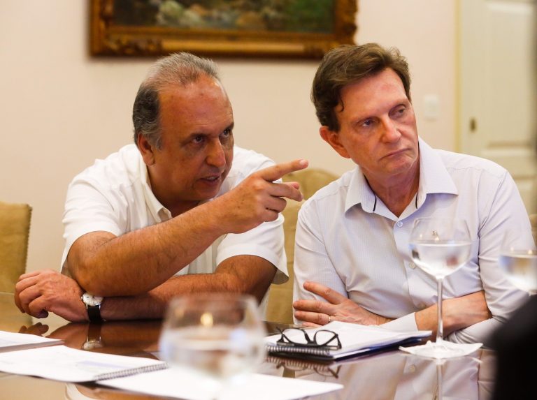 A intenção de Pezão e Crivella é de que as obras do metrõ comecem ainda este ano. Foto Shana Reis/Governo do Estado