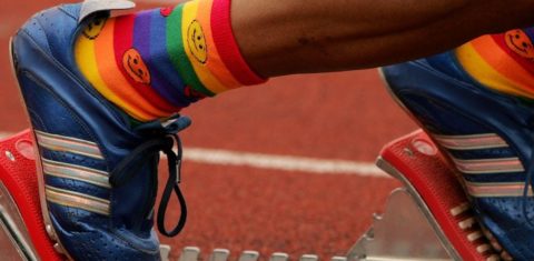 Largada de prova de atletismo nos jogos de Chicago-2006 (Foto Nick Laham/Getty Images/AFP)