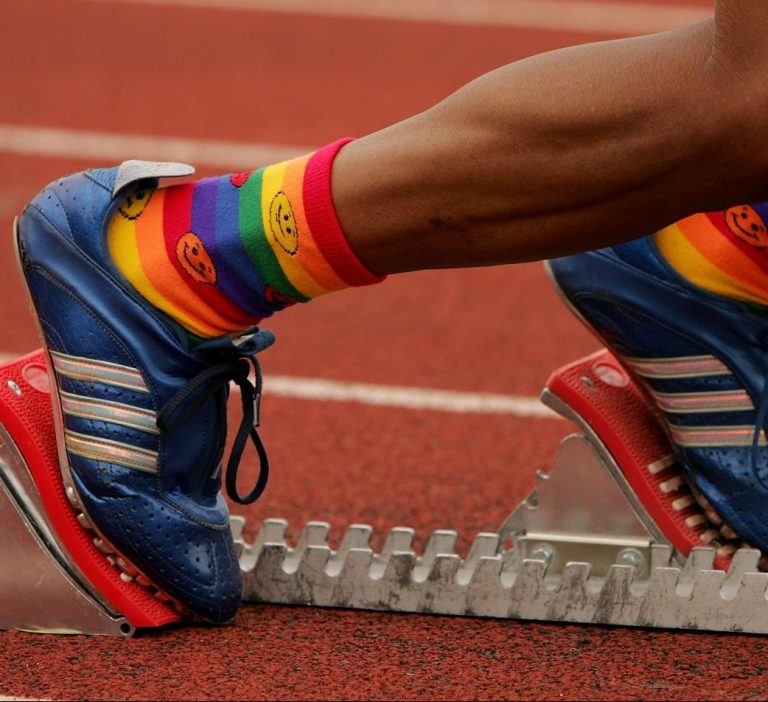 Largada de prova de atletismo nos jogos de Chicago-2006 (Foto Nick Laham/Getty Images/AFP)