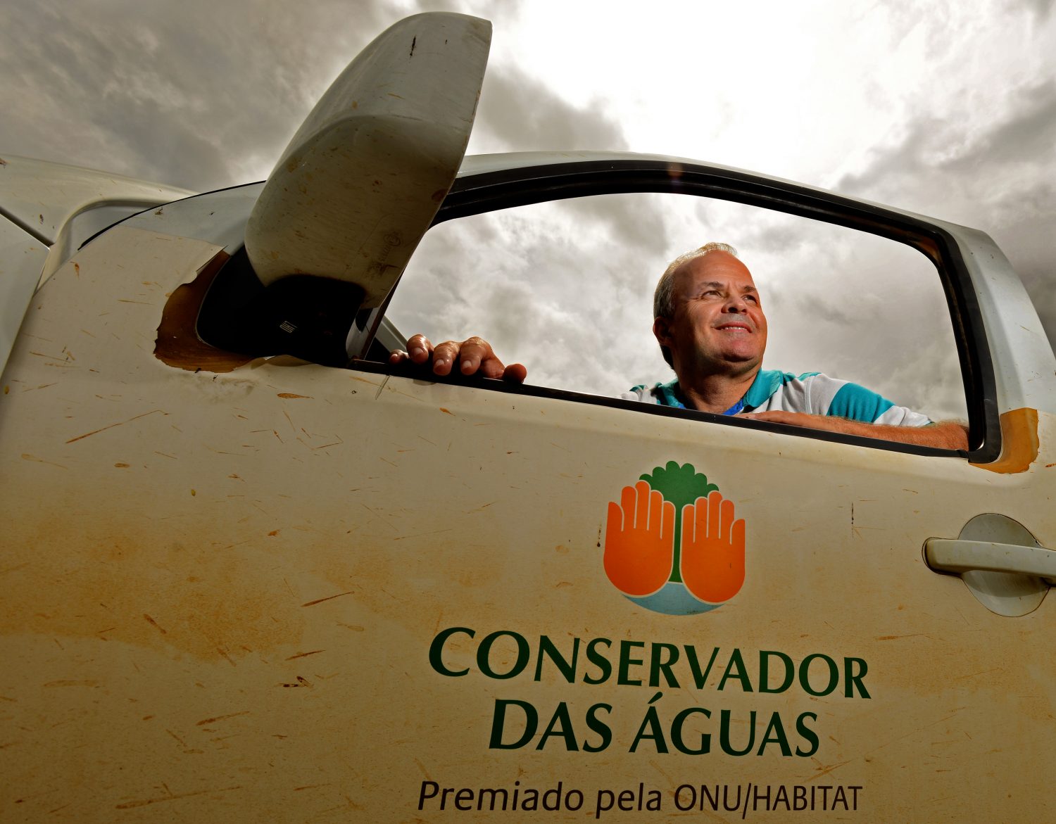 Secretario de Meio Ambiente de Extrema, Paulo Henrique Pereira. Foto de Mirian Fichtner