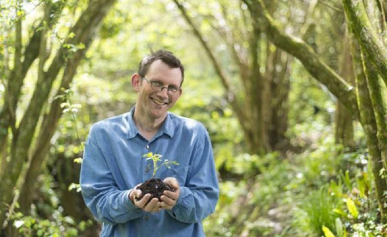 Rob Hopkins,, um dos criadores do movimento "Cidades em Transição" . Foto JIM WIleman