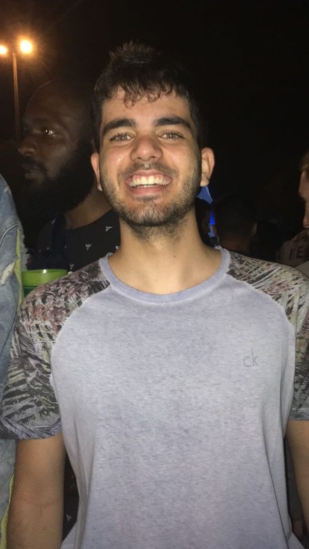 Guilherme Guimarães Lacerda, estudante de Engenharia de Software, também está no curso de Felicidade. Foto Arquivo Pessoal