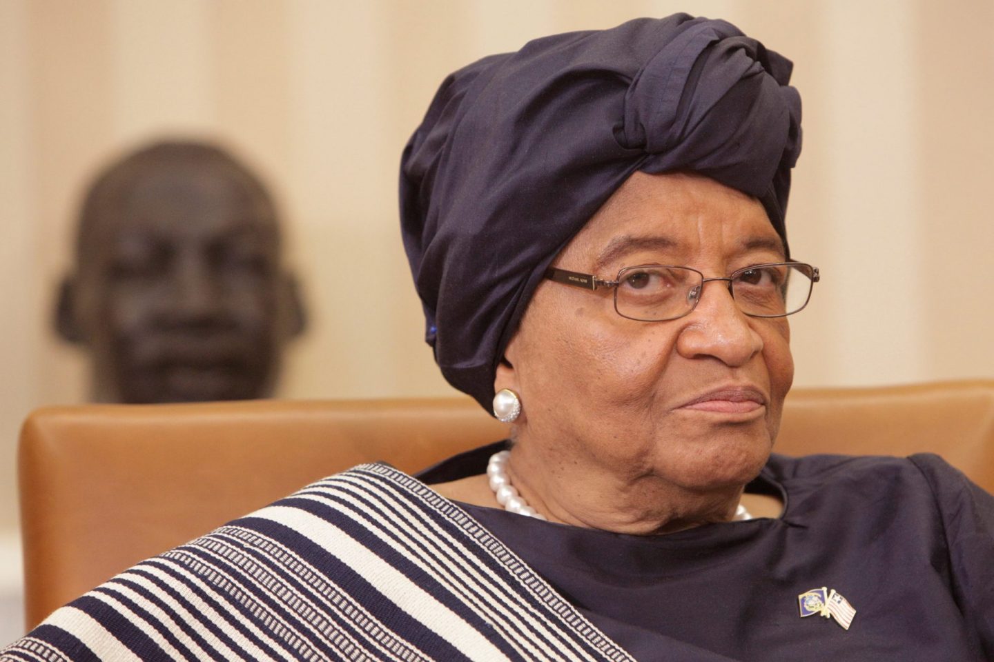 Ellen Johnson Sirleaf: Foto: Chris Kleponis/