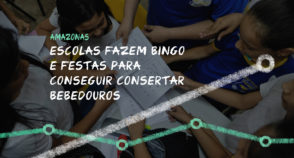 Escolas fazem bingo e festas para conseguir consertar bebedouros