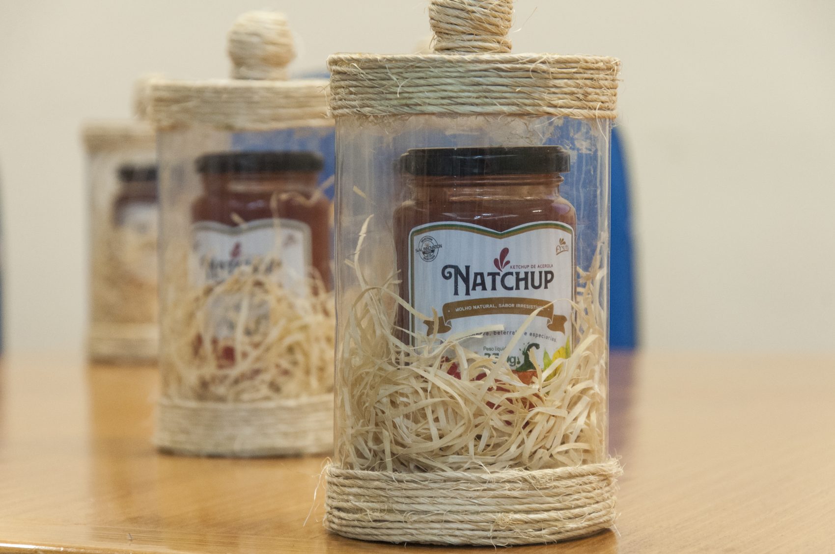 Natchup, molho à base de acerola, beterraba e abóbora: criado na universidade e produzido pela iniciativa privada (Foto: Viktor Braga/divulgação)