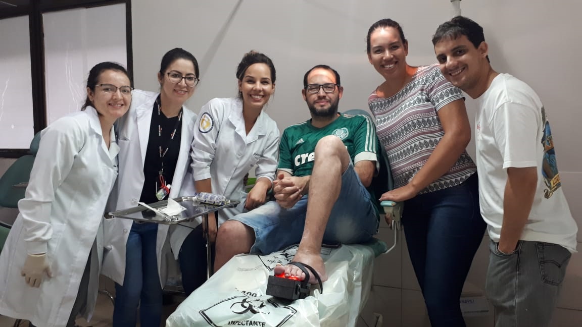 De aplicação simples, Rapha (cura em hebraico) pode evitar amputação em diabéticos. Foto André Giusti