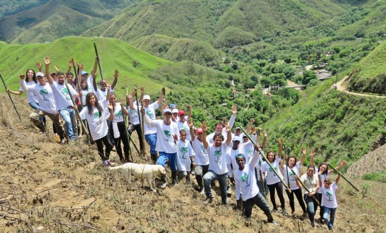 O trabalho de replantio começou com a participação de voluntários, mas aos poucos acabou se profissionalizando e hoje tem 40 colaboradores. Foto Divulgação