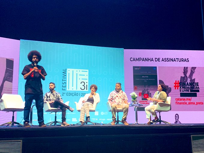 Pedro Borges: "O jornalismo mais incrível do Brasil é produzido pelos moleques das quebradas". Reprodução do Twitter