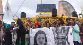 Cobranças e protesto contra o governo Bolsonaro na COP25