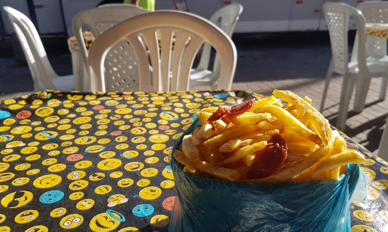 A menor porção da famosa batata de Marechal: R$ 10 para matar a fome de, pelo menos, dois (Foto: Oscar Valporto)