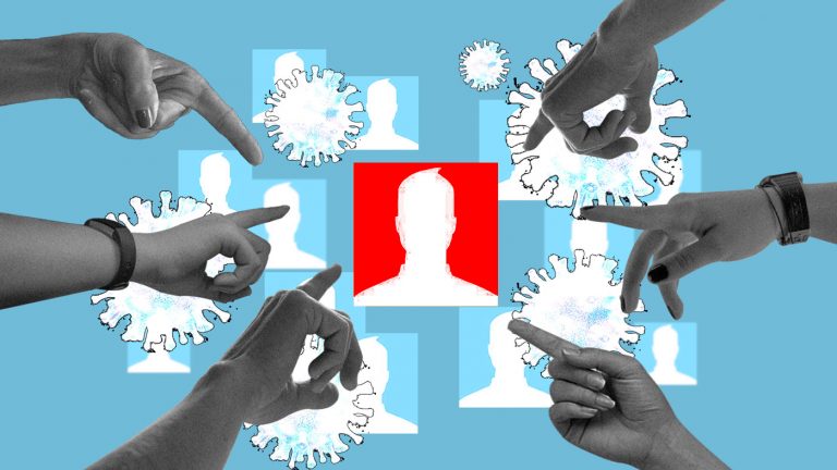 Efeito colateral da pandemia: preconceito, fake news e ódio virtual (Arte: Agência Pública)