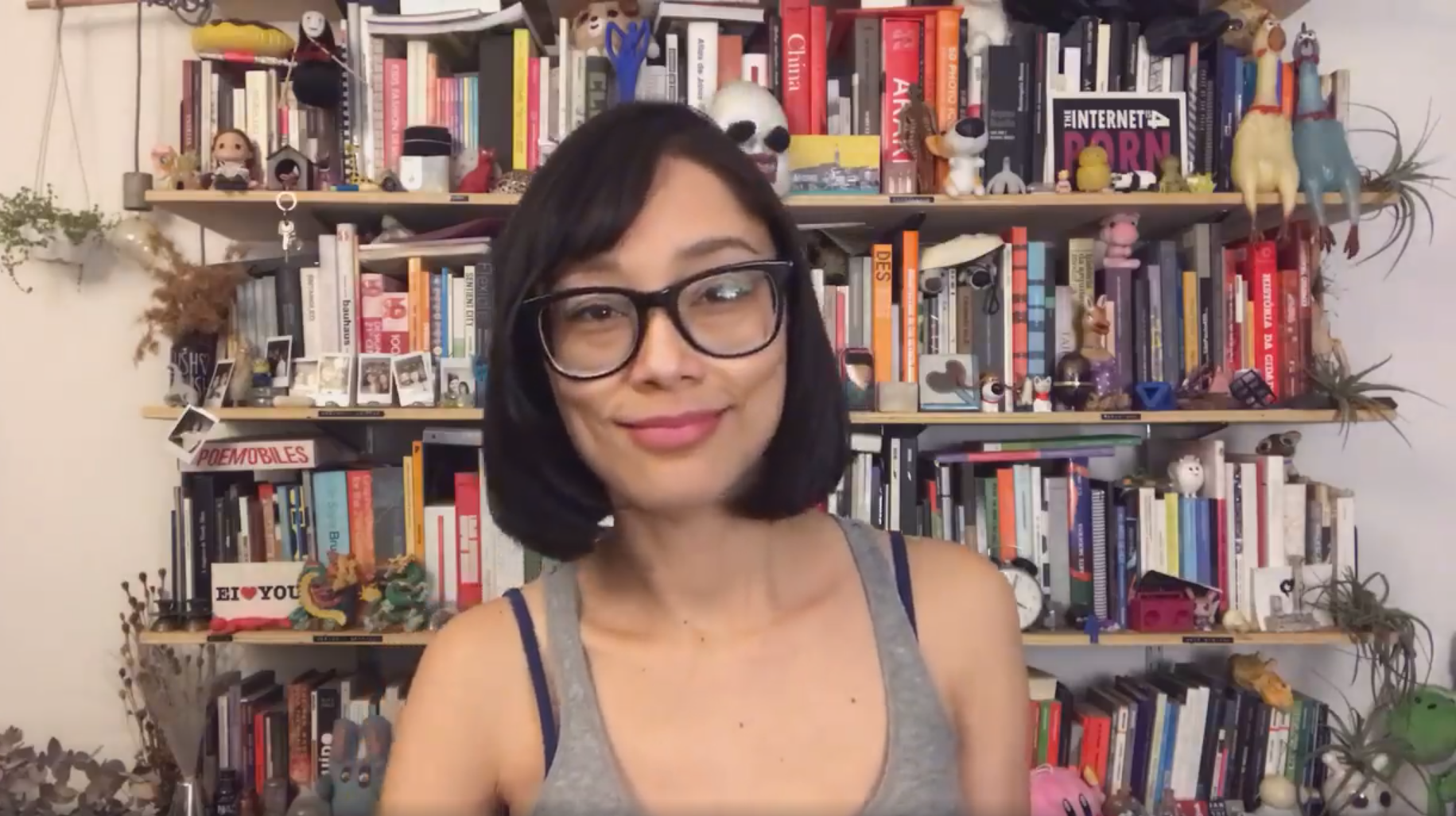 A pesquisadora Rita Wu em vídeo sobre as ações do movimento maker na pandemia: "Esse é o momento ideal para repensar e reimaginar as formas de produção global, avançando para um sistema mais democrático, sustentável, descentralizado e colaborativo" (Reprodução)