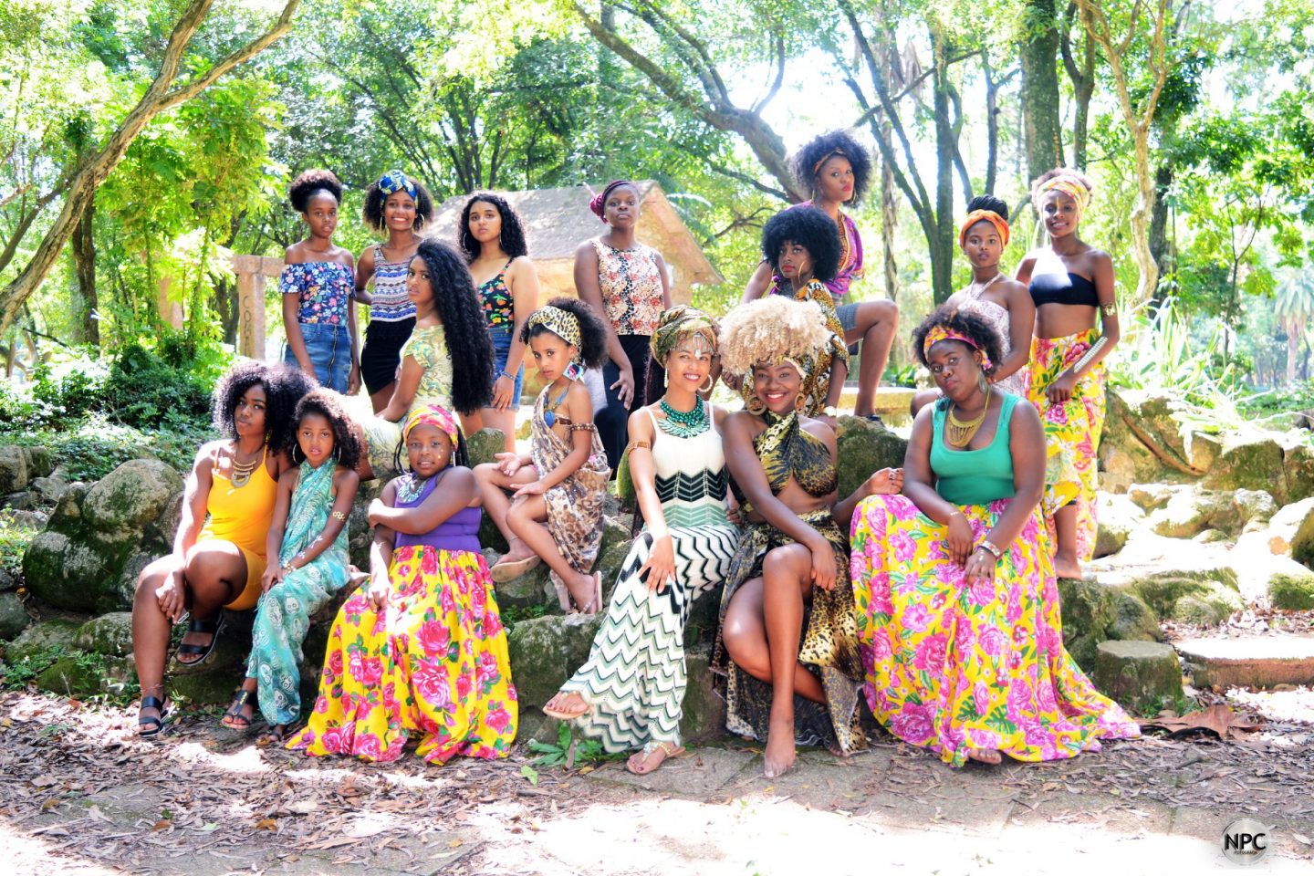 Integrantes do Movimento Meninas Crespas: prêmio “Sim à Igualdade Racial”, do Instituto Identidades do Brasil, na categoria Educação e Oportunidades (Foto: Nilveo Christiano/Divulgação)