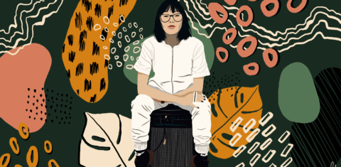 Rita Wu, referência do movimento maker: ativismo no combate à pandemia de covid-19 (Ilustração: Camilla Cadorna)
