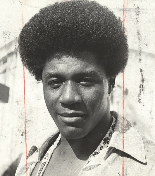 Cabelo black power: o cantor Tony Tornado em 1971 (Crédito: Arquivo Nacional)