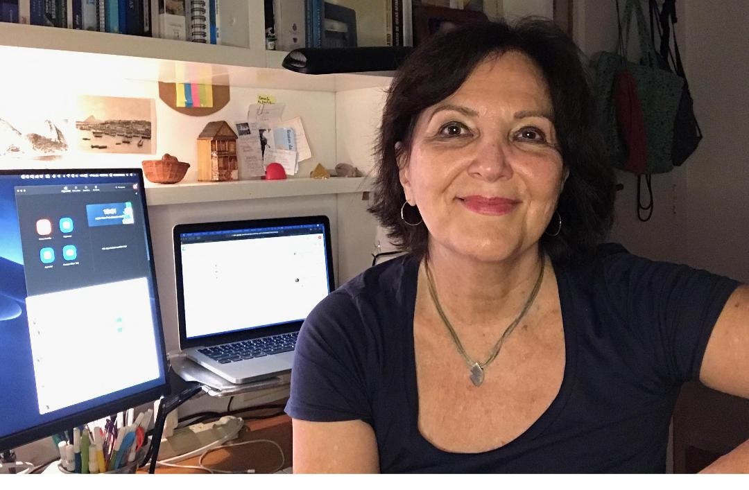 Professora Estela Neves: "Não aprendemos com as lições do passado". Foto Arquivo Pessoal