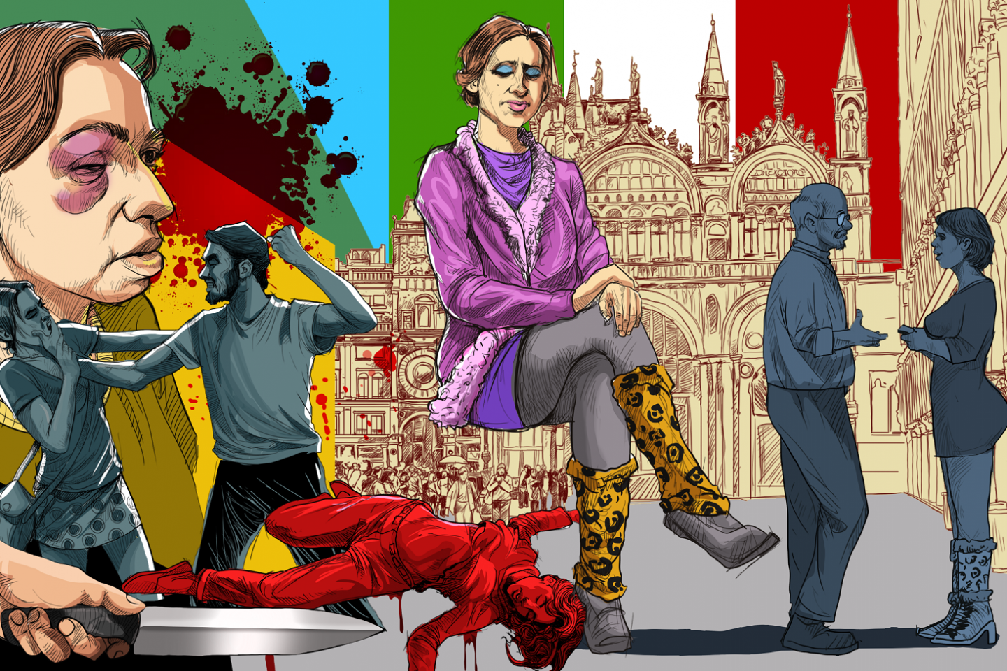 O Brasil é o país que mais mata trans no mundo. Só no primeiro semestre deste ano, 80 foram assassinadas. Em 2020, foram 175. Arte Claudio Duarte