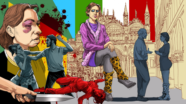 O Brasil é o país que mais mata trans no mundo. Só no primeiro semestre deste ano, 80 foram assassinadas. Em 2020, foram 175. Arte Claudio Duarte