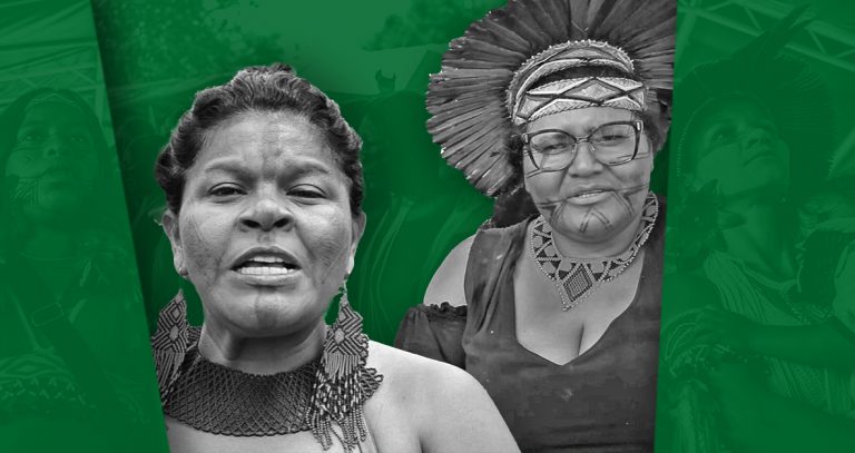 Sônia Guajajara e Uruba Pataxó