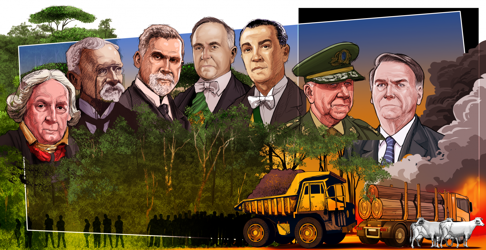 A degradação ambiental do Brasil nos 200 anos da Independência