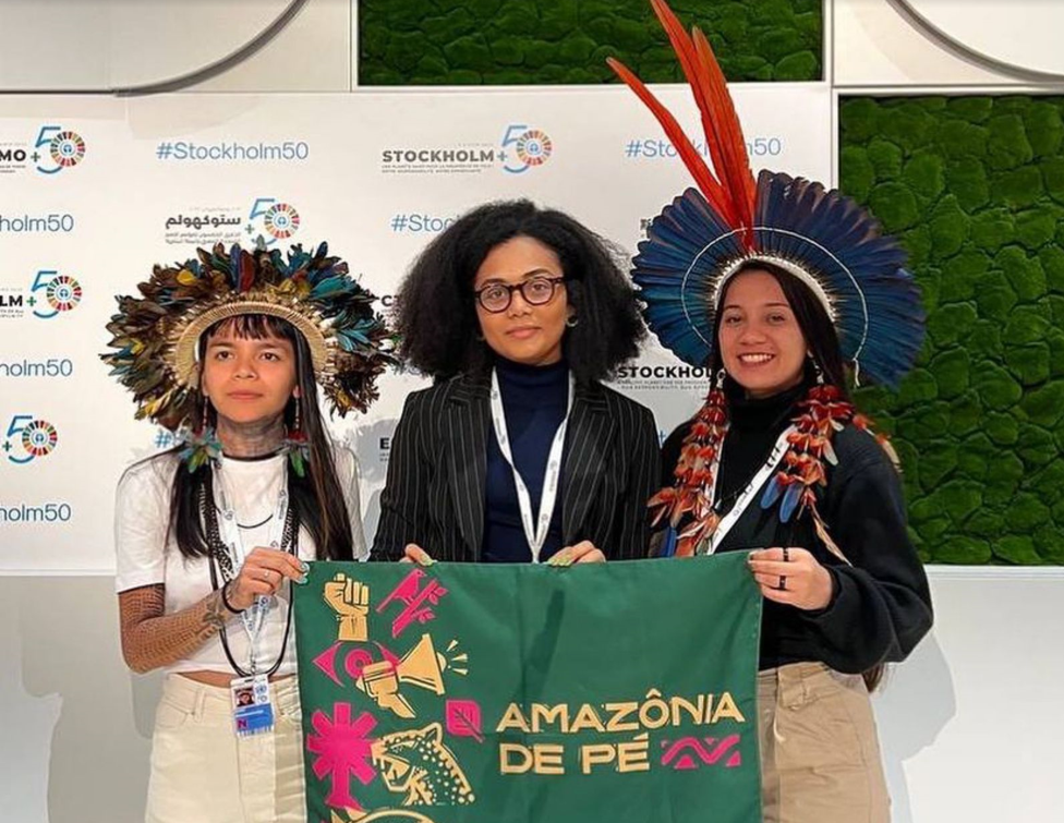 Txai Suruí, Karina Penha e Samela Sateré Mawé: Amazônia de Pé