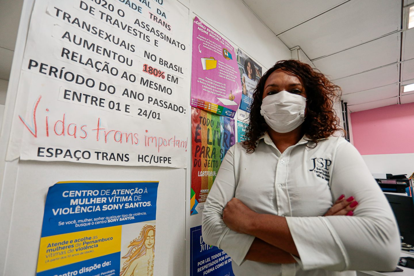 Além de oferecer atendimento ambulatorial, o Espaço Trans oferece orientação sobre direitos e formas de enfrentar preconceito. Foto Arnaldo Sete