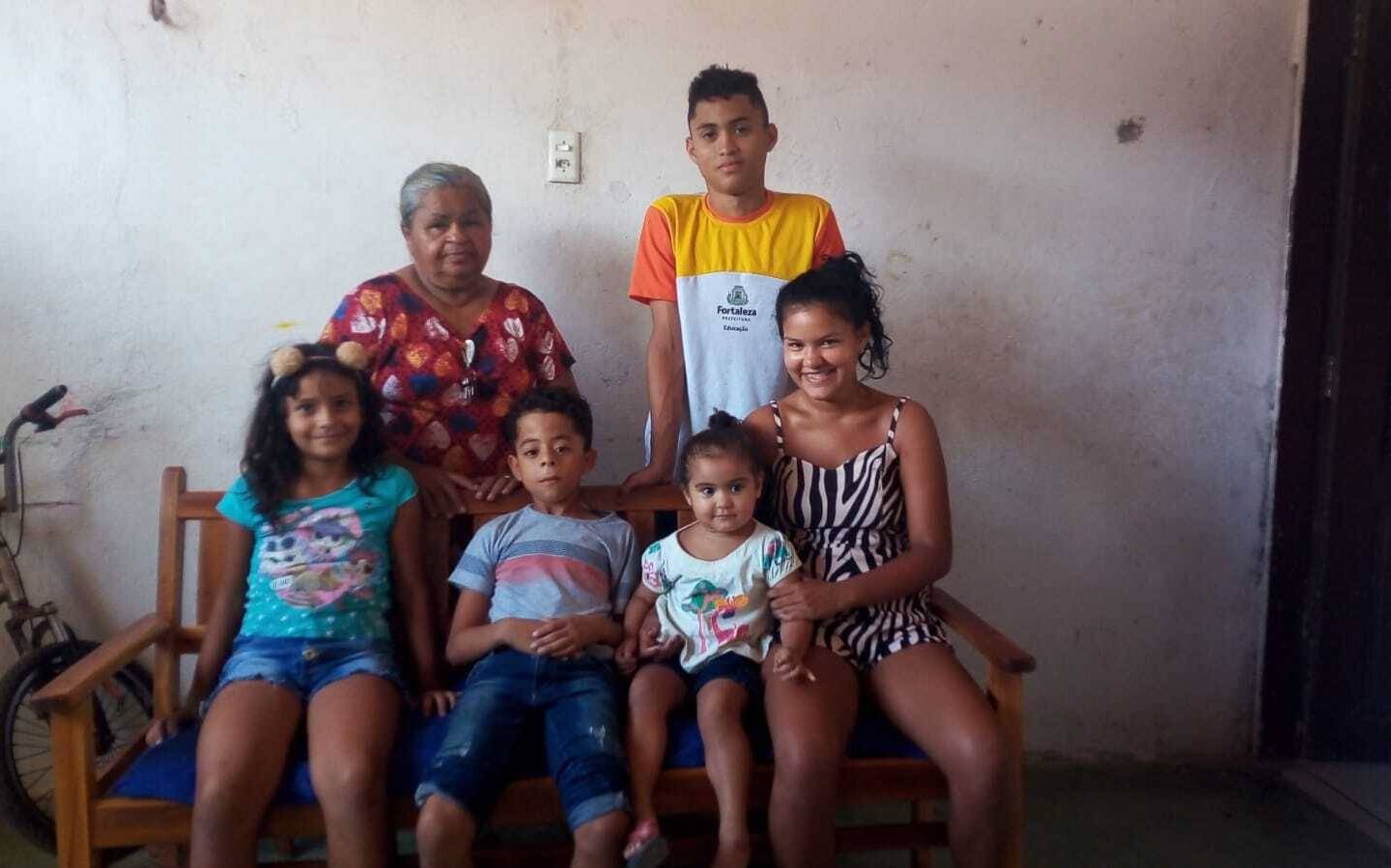 dona francisca e familia - órfãos da covid