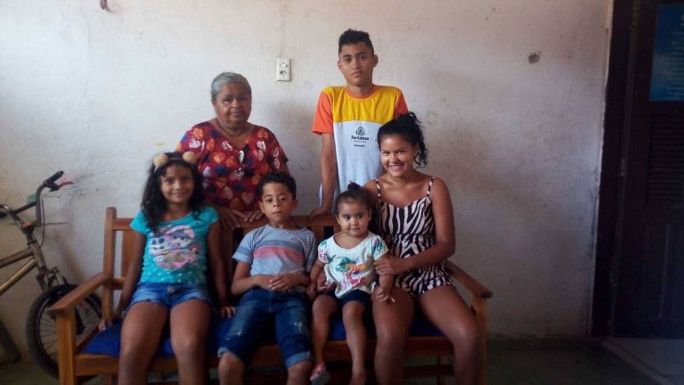 dona francisca e familia - órfãos da covid
