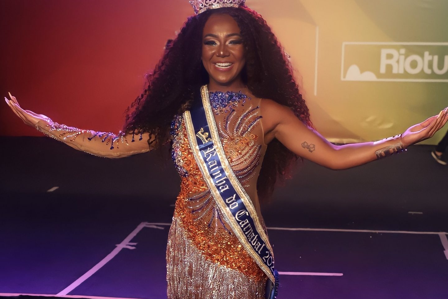 Mari Mola, a nova rainha do Carnaval: "Minha última relação com homem foi bem tóxica. Acabou na pandemia e passei a ficar só com mulheres". Foto Alexandre Macieira/Riotur