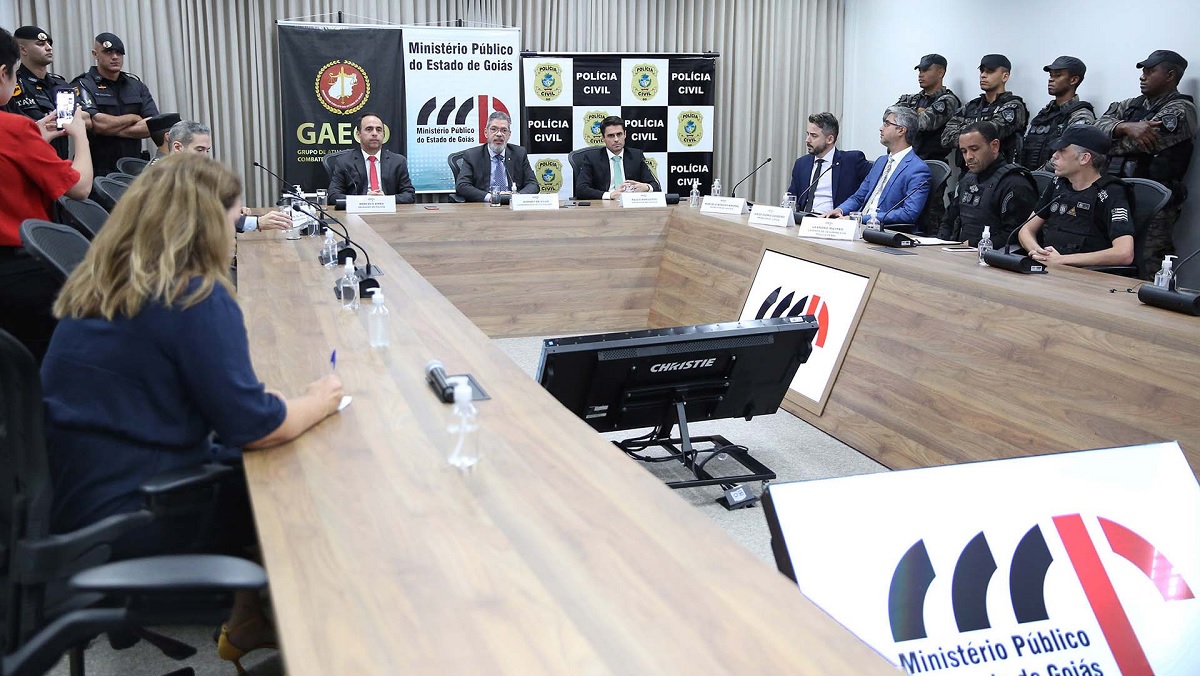 Entrevista de policiais e promotores em Goiás sobre o escândalo das apostas: na era digital, um antigo problema do esporte e a dura realidade do Brasil (Foto: MP-GO / Divulgação - 10/05/2023)