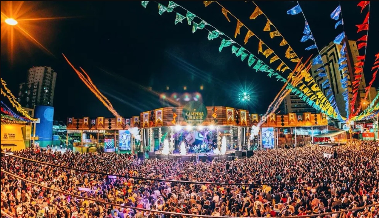Parque do Povo, área de eventos do São João de Campina Grande, conhecido como o maior do Mundo. Foto Emanuel Tadeu/Aliança Medow Promo