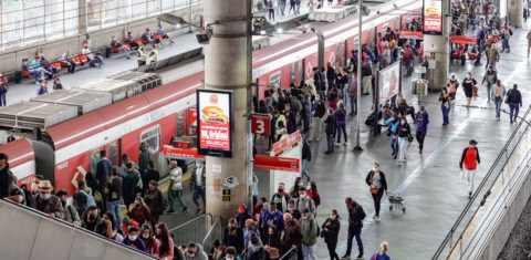 Visão geral do metrô de São Paulo, estado ganhou mais de 3 milhões de habitantes entre os dois últimos censos. Foto Paulo Lopes/Anadolu Agency via AFP