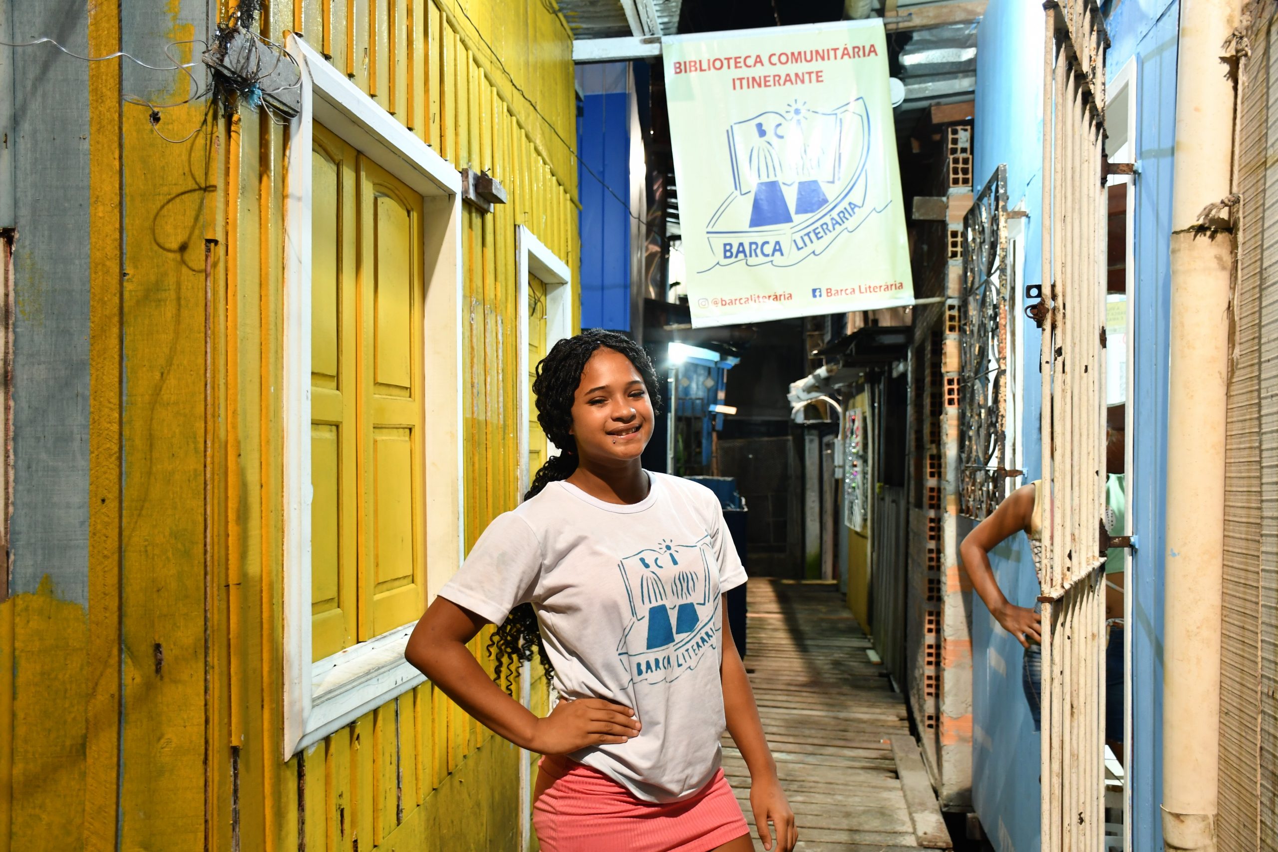 Vitória dos Santos Martins,15 anos. Preconceito de quem é de fora é um dos principais problemas para a liderança jovem. Foto João Paulo Guimarães