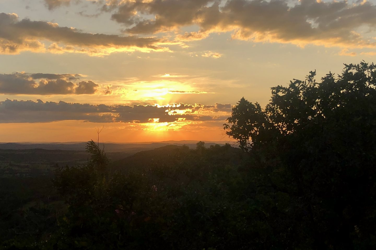 Vista do Alto do Santana, a linda paisagem da cidade de Goiás, Patrimônio Histórico e Cultural da Humanidade. Foto Marcelo Lima