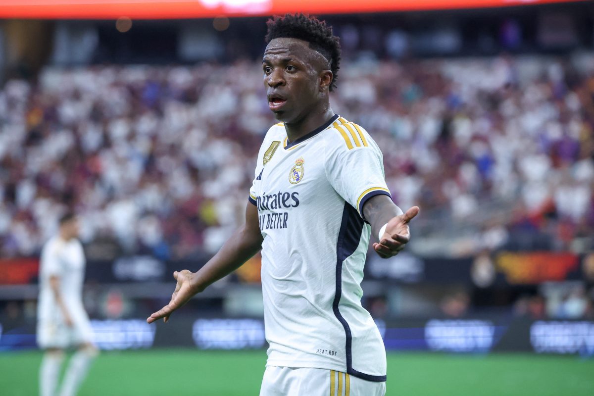 Vini Jr: craque do Real Madrid, bicampeão da Champions League, preterido no melhor ano de sua carreira no prêmio de melhor do mundo. Foto William Volcov/Brazil Photo Press/AFP