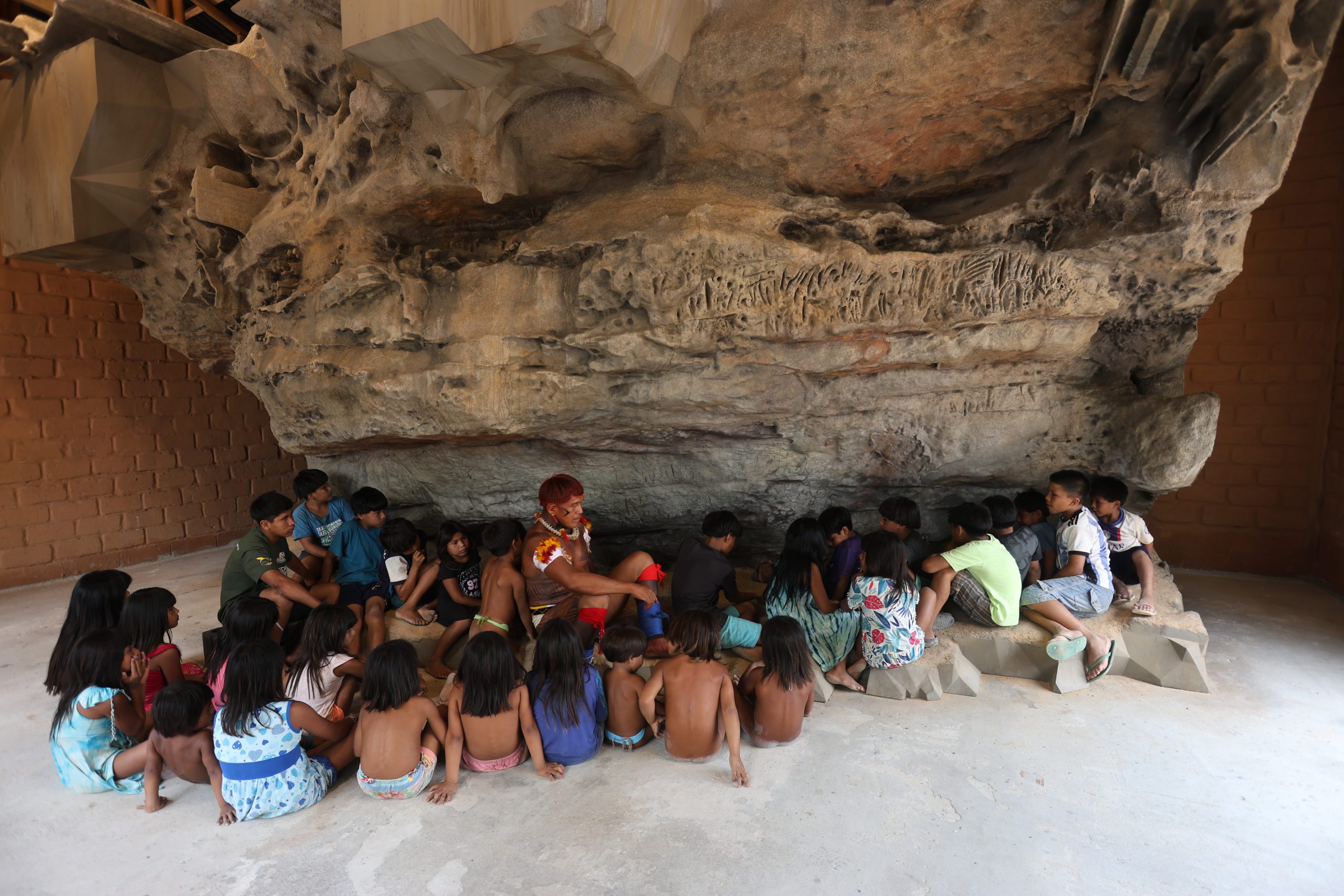 Xingu ganha réplica em 3D de gruta sagrada