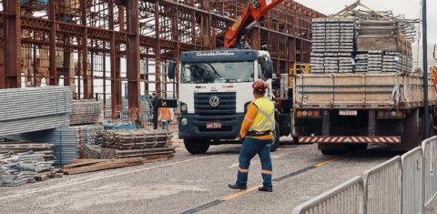 Obras em Belém para a COP30: debate sobre justiça climática e legado da Conferência do Clima da ONU em 2025 (Foto: Raoni Figueiredo / Agência Pará)