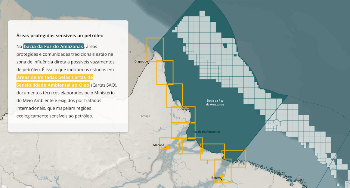 Sobreposição de áreas protegidas (Arte: InfoAmazonia)