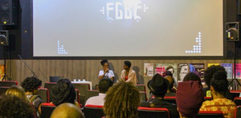 Debate na Egbé - Mostra de Cinema Negro de Sergipe: festivais fortalecem narrativas negras no audiovisual (Foto: Divulgação)