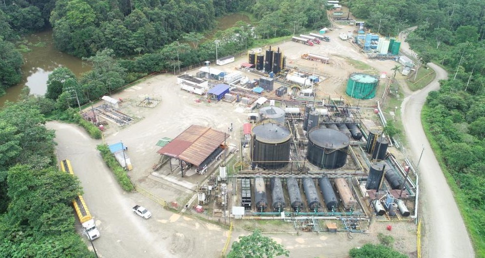 Campo de petróleo na Amazônia colombiana, perto da fronteira com o Equador: plano de transição energética do governo enfrenta obstáculos (Foto: Ecopetrol / Divulgação)