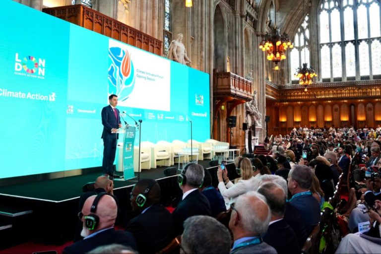 Reunião na Semana Climática de Londres: eletrificação ganha força rumo à COP31 (Foto: COP31 / Divulgação)