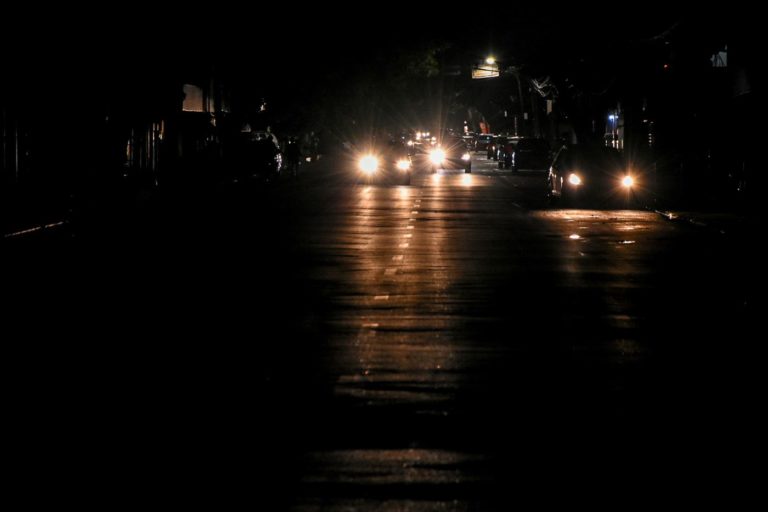 Macapá inteiramente às escuras: apagão também de informações no Amapá (Foto: Rudja Santos / Amazônia Real - 08/11/2020)