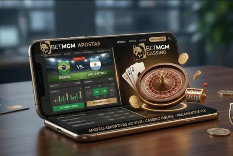 Site da MGMbets, um das dezenas de sites de apostas no Brasil: plataformas de apostas esportivas são sistemas de captura de atenção projetados para maximizar o tempo de permanência e o volume de transações do usuário (Foto: Divulgação)